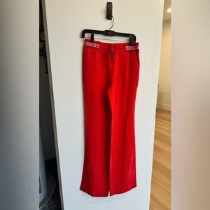 Valentino Garavani Silk Wide Leg Pants